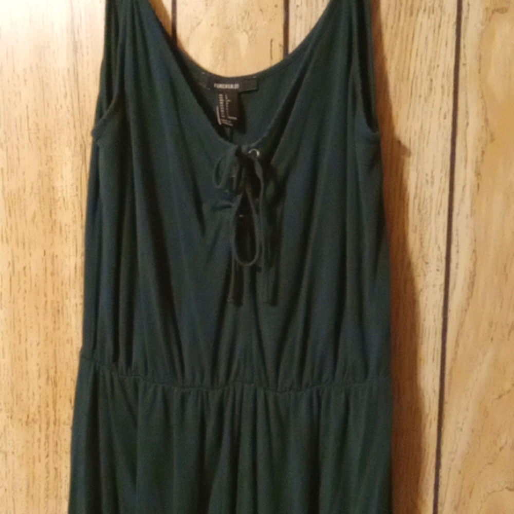 Forever 21 Green Romper sz. L